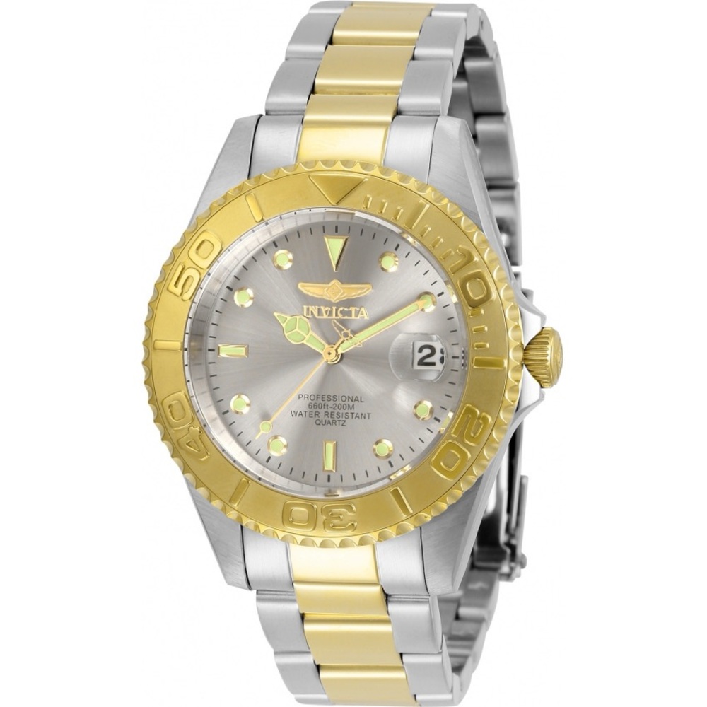 Invicta Pro Diver Men's Watch - 37.5mm, Stainless Steel, Gold (29943) New in Box